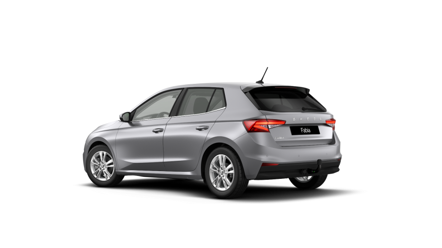 Škoda Fabia, 1,0 TSI 85 kW 7° automatická DSG, barva stříbrná