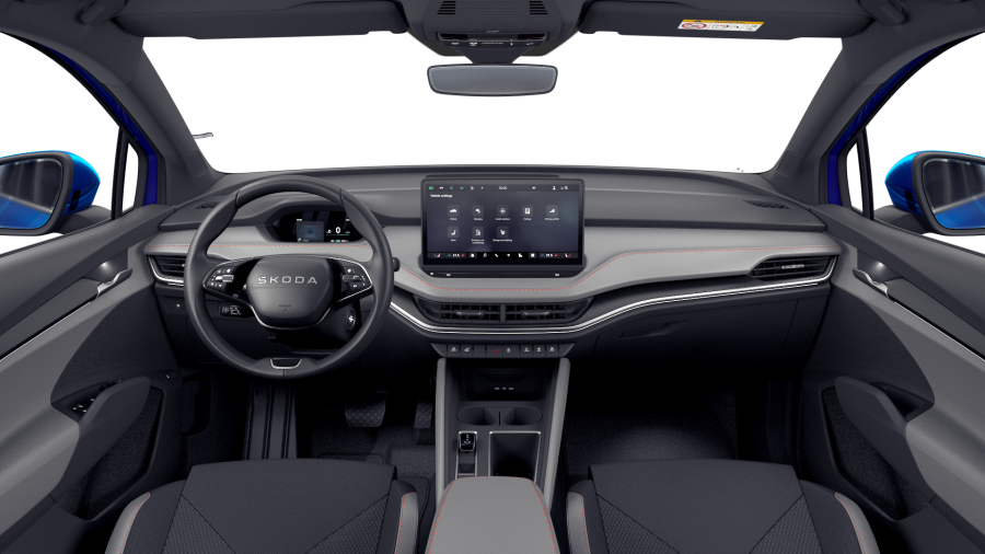 Škoda Elroq, 82 kWh 1° převodovka, barva modrá