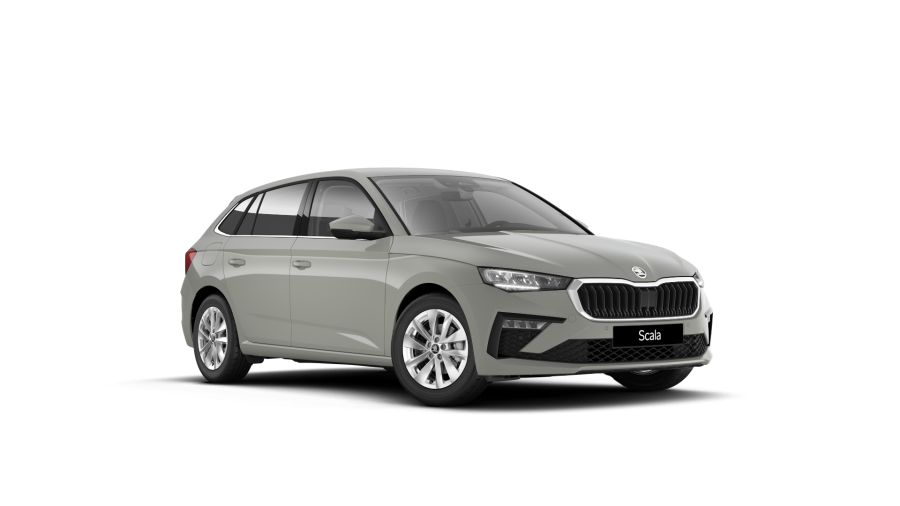 Škoda Scala, 1,5 TSI 110 kW 6° manuální, barva šedá