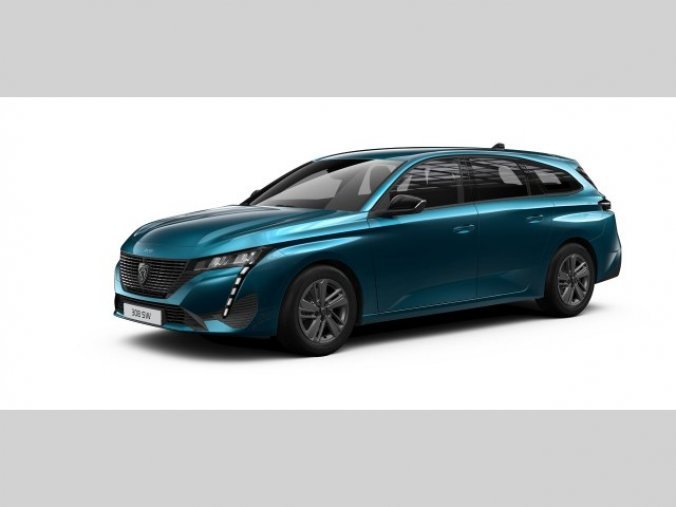 Peugeot 308, ACTIVE PACK 1.5 BHDi 130k EAT8, barva modrá