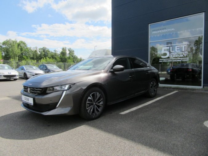 Peugeot 508, ALLURE PACK 1.6 PureTech 180k, barva šedá