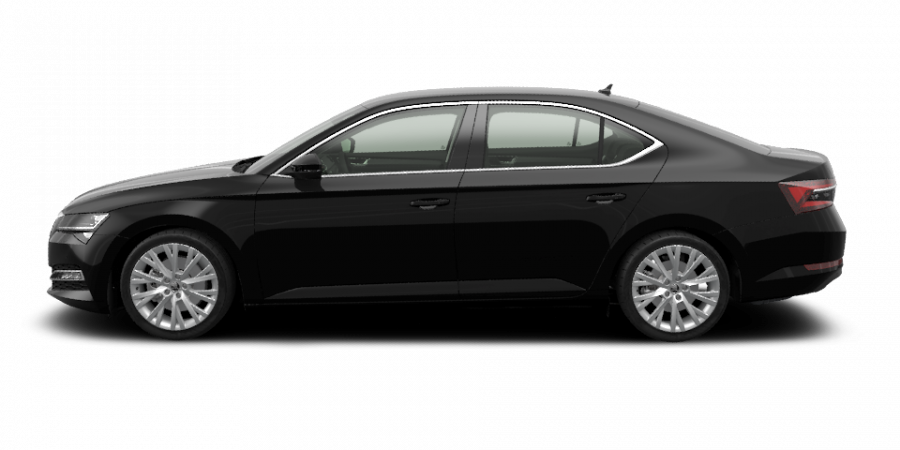 Škoda Superb, 2,0 TDI 140 kW 7-stup. automat., barva černá