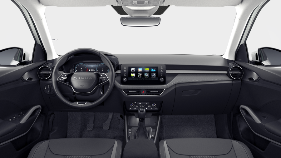 Škoda Fabia, 1,0 TSI 70 kW 5° manuální, barva bílá