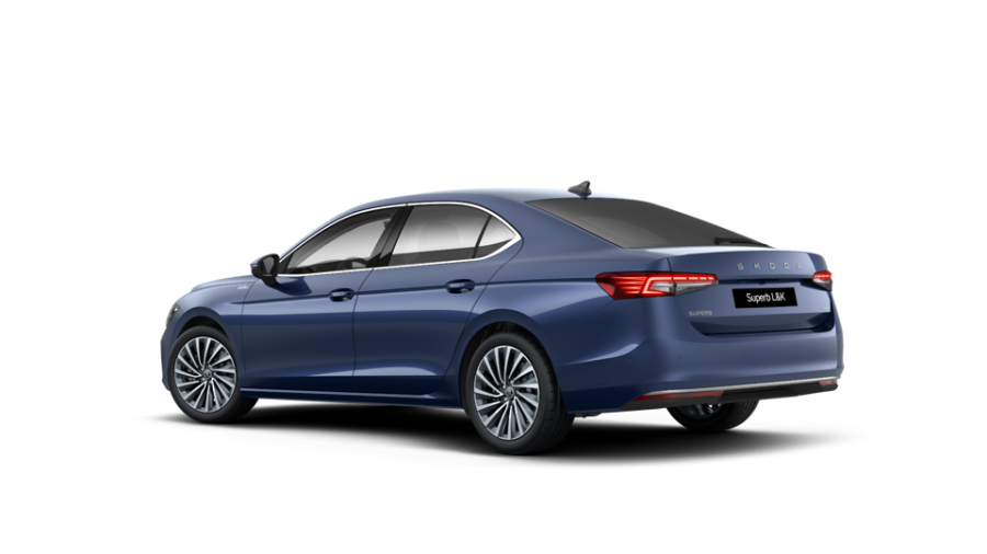 Škoda Superb, 2,0 TDI 142 kW 7-stup. automat. 4x4, barva modrá