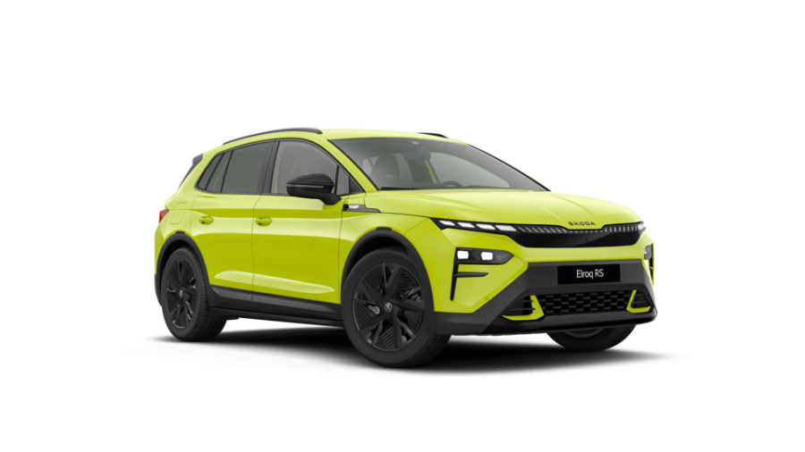 Škoda Elroq, 84 kWh 1° převodovka 4x4, barva zelená