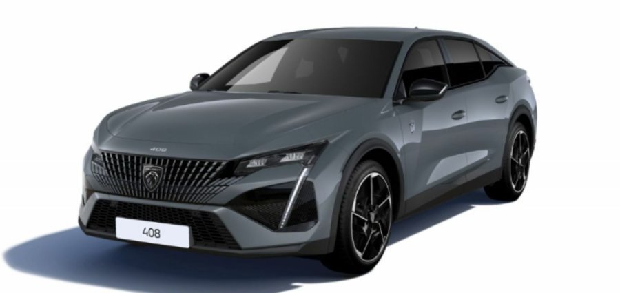 Peugeot 408, Peugeot 408 GT Hybrid 136 e-DCS6, barva šedá