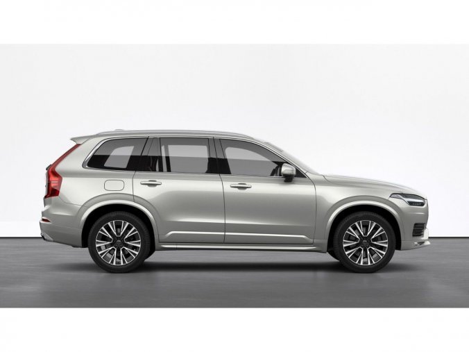 Volvo XC90, SUV, Momentum Pro B5 AWD Mild-Hybrid diesel, barva stříbrná