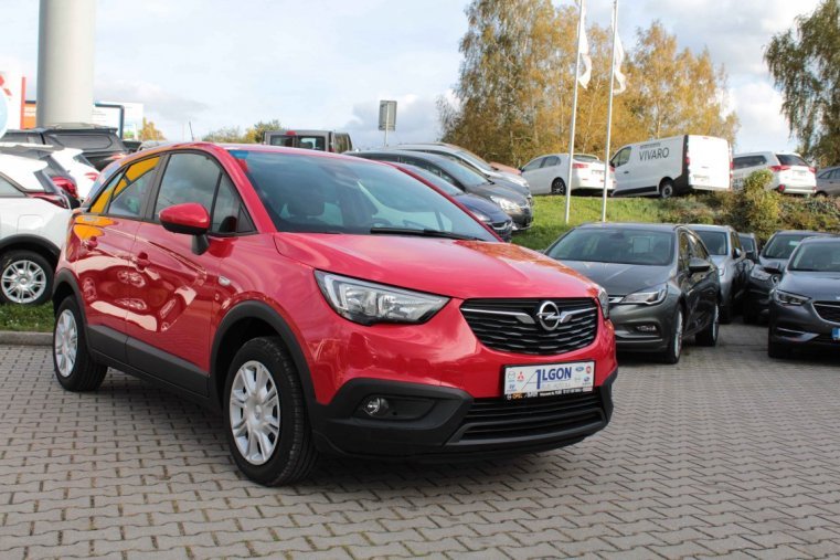 Opel Crossland X, Enjoy 1,2 Turbo 81 kW, barva červená