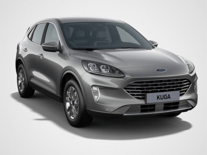 Ford Kuga, , TITANIUM X, 1.5 ECOBLUE 120 K, 6ST MAN, barva stříbrná