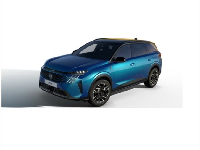 Peugeot 5008, Peugeot 5008 1,2 GT Hybrid 136 e-DCS6, barva modrá