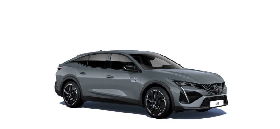 Peugeot 408, Peugeot 408 GT HYBRID 145 e-DCS6, barva šedá