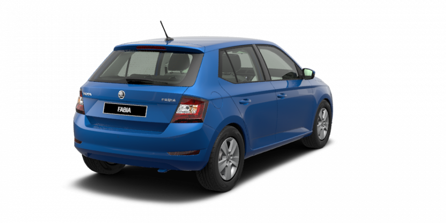 Škoda Fabia, 1,0 TSI 81 kW 6-stup. mech., barva modrá