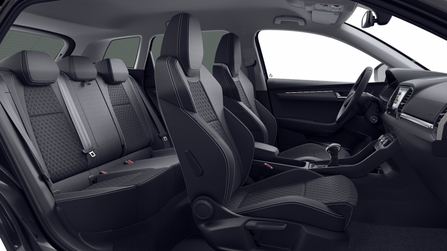 Škoda Karoq, 2,0 TDI 110 kW 7-stup. automat. 4x4, barva černá