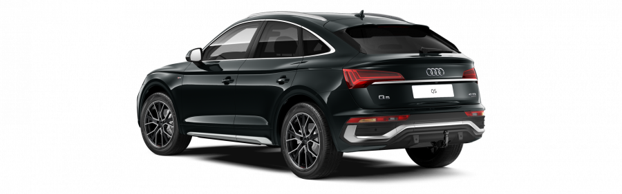 Audi Q5 Sportsback, Q5 SB S line 40 TDI 150kW quattro, barva černá