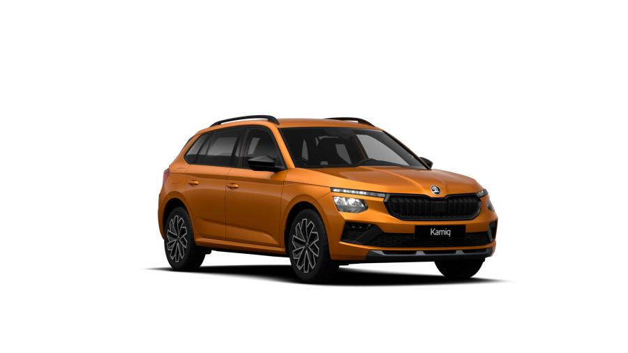 Škoda Kamiq, 1,0 TSI 85 kW 7-stup. automat., barva oranžová