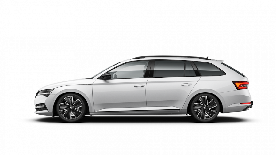 Škoda Superb, 2,0 TDI 147 kW 7-stup. automat., barva bílá