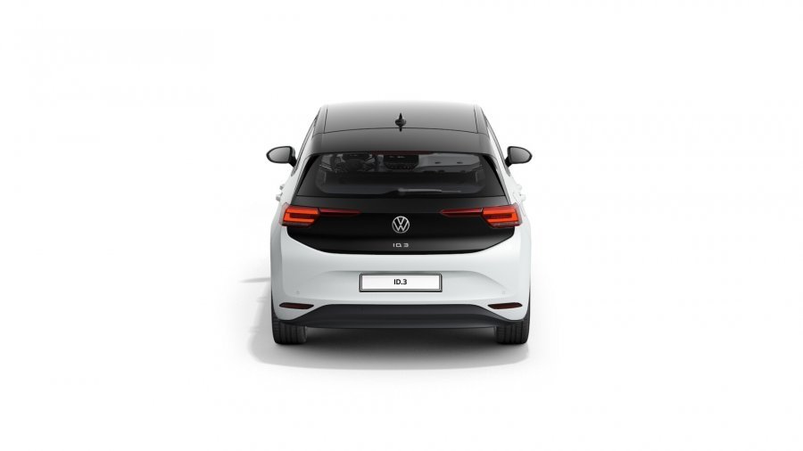 Volkswagen ID.3, ID.3 Family, výk.150 kW, kapac. 58 kWh, barva bílá