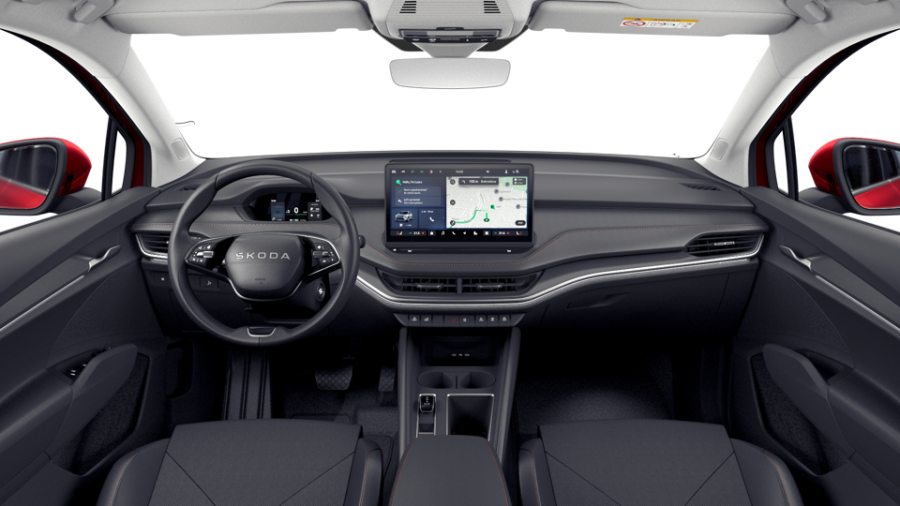 Škoda Elroq, 82 kWh 1° převodovka, barva červená