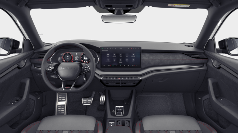 Škoda Octavia, 2,0 TSI 195 kW 7° automatická DSG, barva bílá