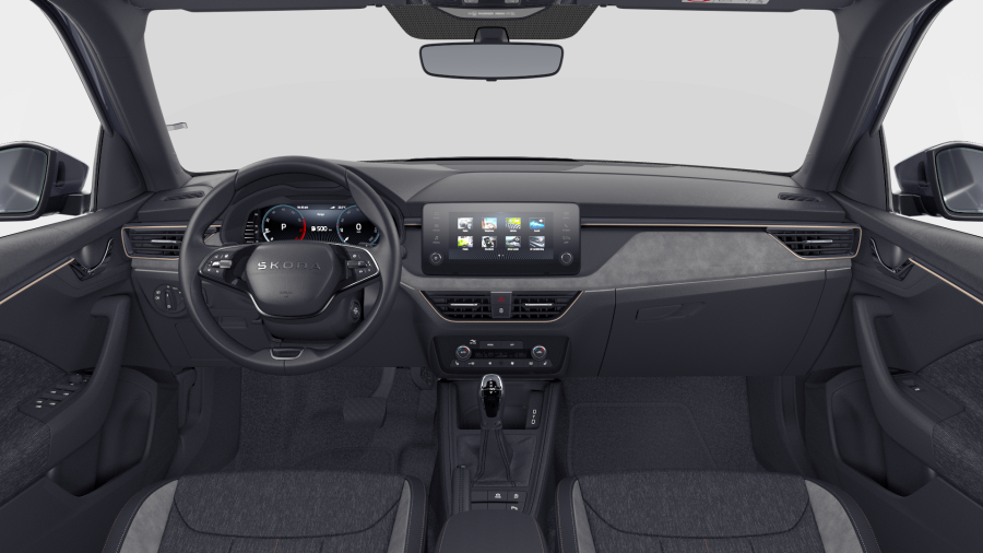 Škoda Kamiq, 1,5 TSI 110 kW 7° automatická DSG, barva šedá