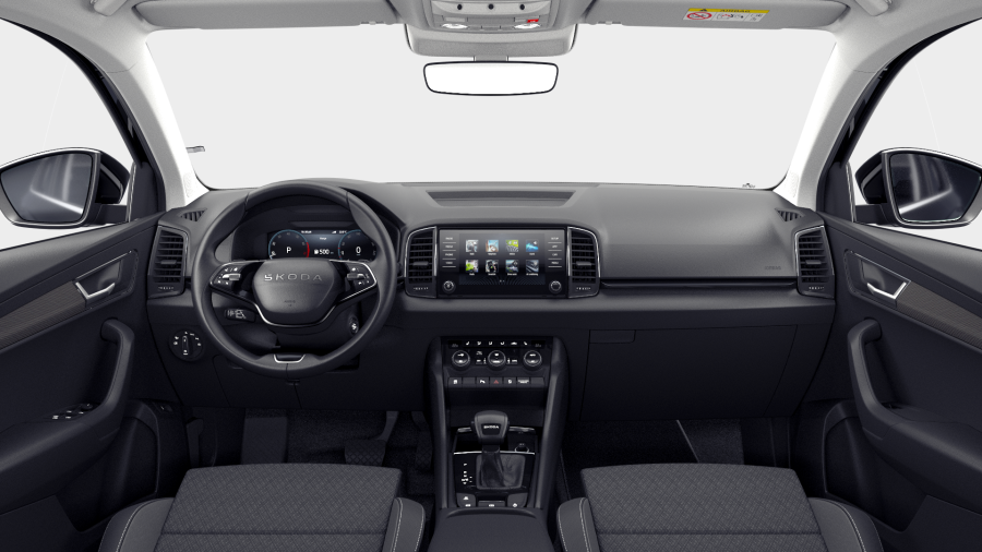 Škoda Karoq, 1,5 TSI 110 kW 7° automatická DSG, barva černá