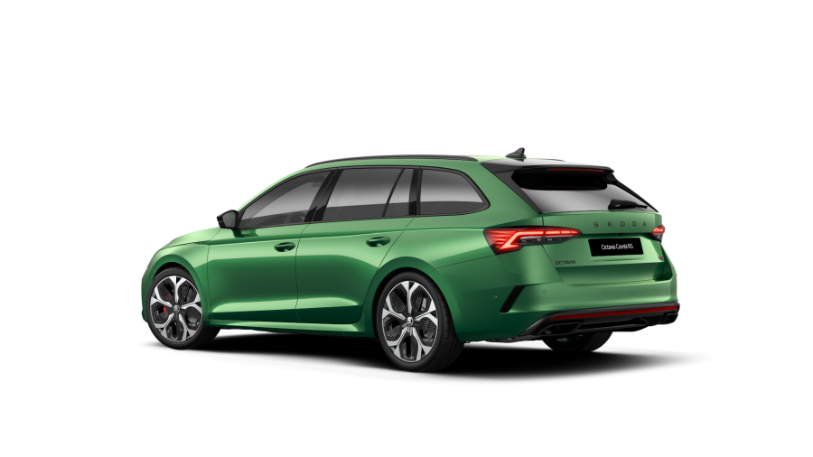 Škoda Octavia, 2,0 TSI 195 kW 7-stup. automat., barva zelená
