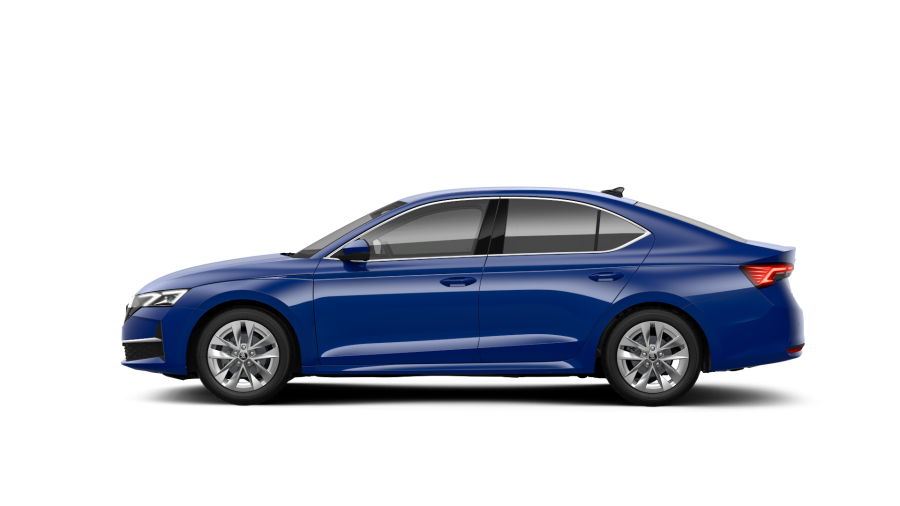 Škoda Octavia, 1,5 TSI m-HEV 110 kW 7° automatická DSG, barva modrá