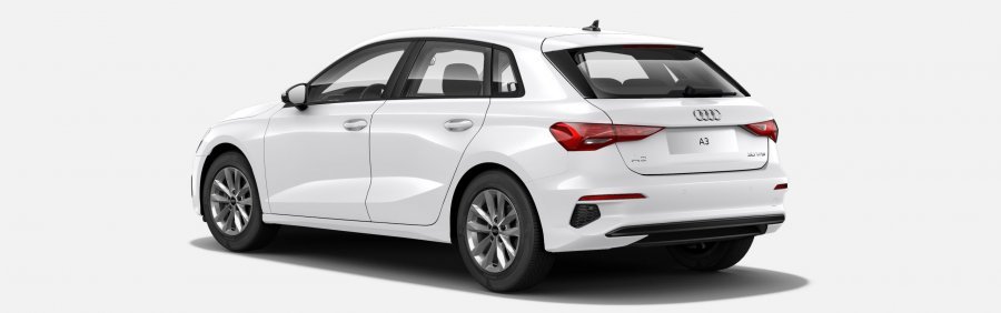 Audi A3, A3 Spb 30 TFSI 81kW, barva bílá