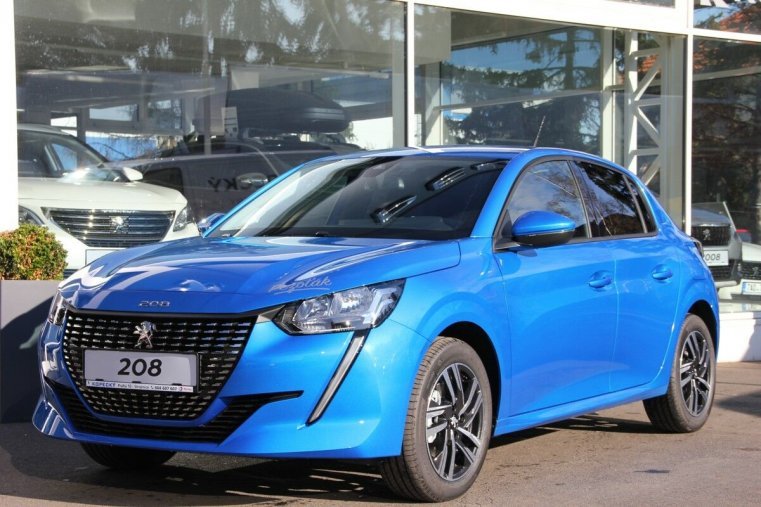 Peugeot 208, ALLURE 1.2 PT 100k MAN6, barva modrá