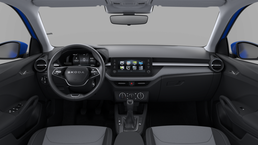 Škoda Fabia, 1,0 TSI 85 kW 6-stup. mech., barva modrá