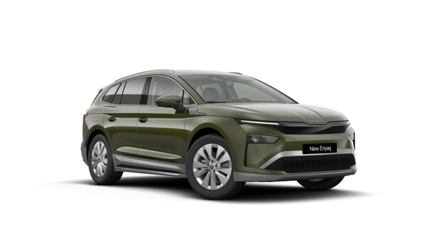 Škoda Enyaq iV, 63 kWh 1° automatická, barva zelená
