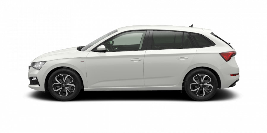 Škoda Scala, 1,0 TSI 81 KW 6-Gang mech., barva bílá