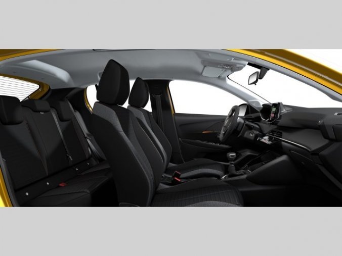 Peugeot 208, ACTIVE PACK 1.2 PT 100k MAN6, barva žlutá