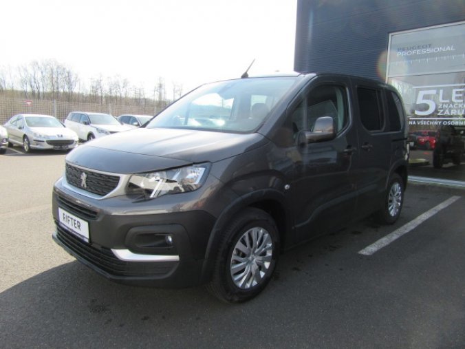 Peugeot Rifter, ACTIVE 1.2 PureTech 110k MAN6, barva šedá