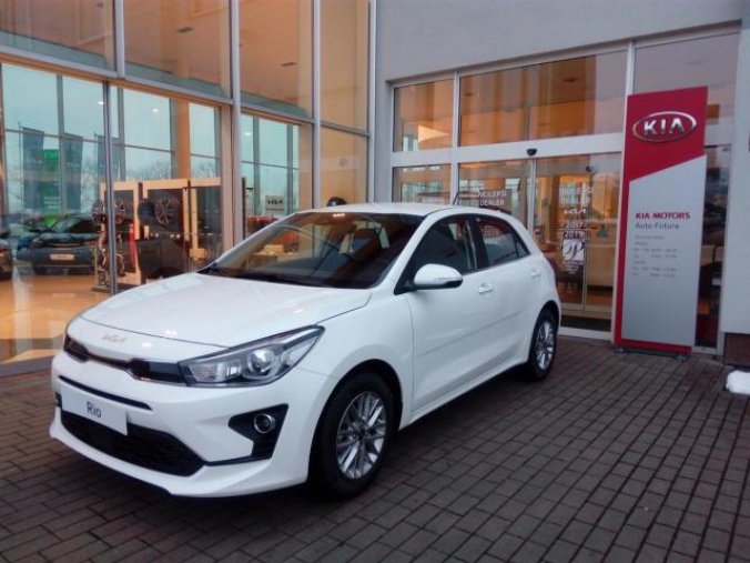 Kia Rio, 1,2 DPI Exclusive MY23, barva bílá