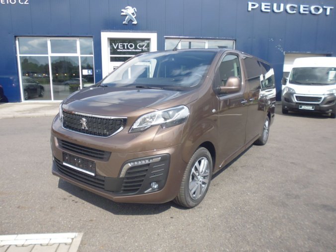 Peugeot Traveller, Allure L3 2.0 BHDi 180 EAT8 + webasto, záruka 5let a další, barva hnědá