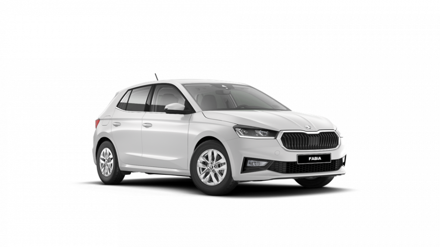 Škoda Fabia, 1,0 TSI 81 kW 6-stup. mech., barva bílá