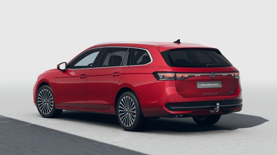 Volkswagen Passat, Passat Elegance 2,0 TDI 142 kW 4MOT, barva červená