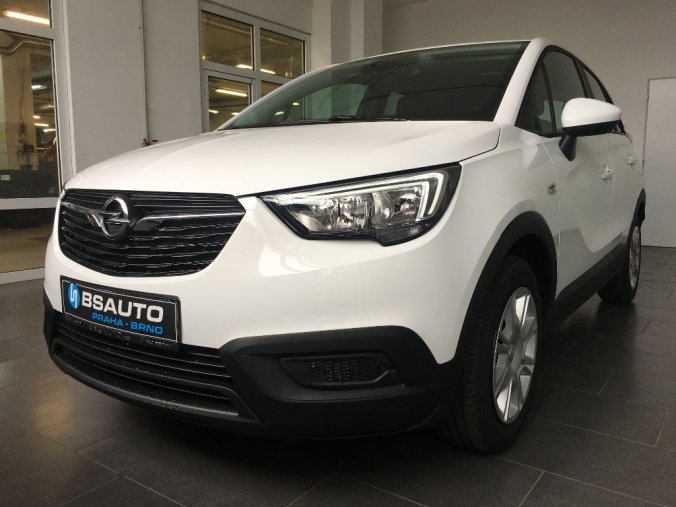 Opel Crossland X, SMILE 1.2 61kw, barva bílá