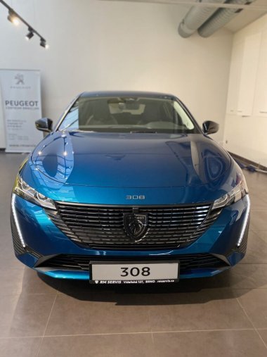 Peugeot 308, Peugeot 308 ALLURE Hybrid 136 e-DCS6 - 7814, barva modrá