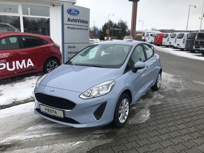 Ford Fiesta, Trend, 5dveřová, 1,0 EcoBoost 70 kW/95 k, 6st. manuální, barva modrá