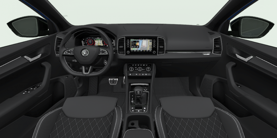Škoda Karoq, 2,0 TDI 110 kW 7-stup. automat. 4x4, barva modrá