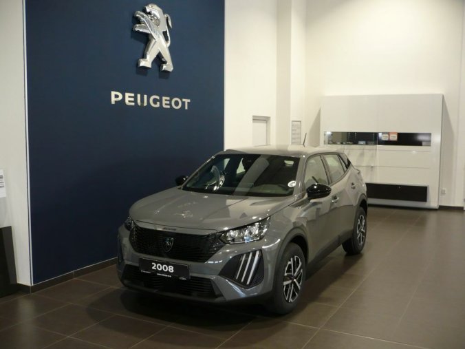 Peugeot 2008, Peugeot 2008 Active, 100k, MT6, barva šedá