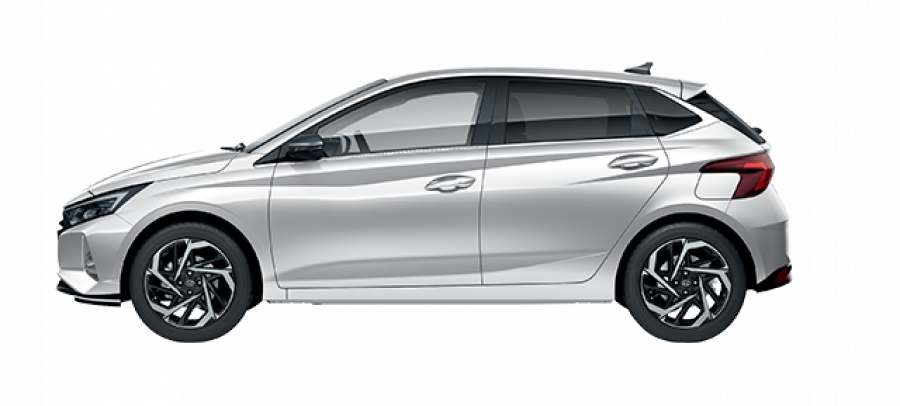 Hyundai i20, 1,0 T-GDI 74 kW (95 NAT) 6 st. man, barva bílá