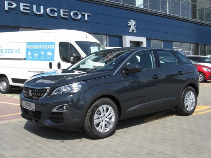 Peugeot 3008, 1.2 130k Active MAN6, barva šedá
