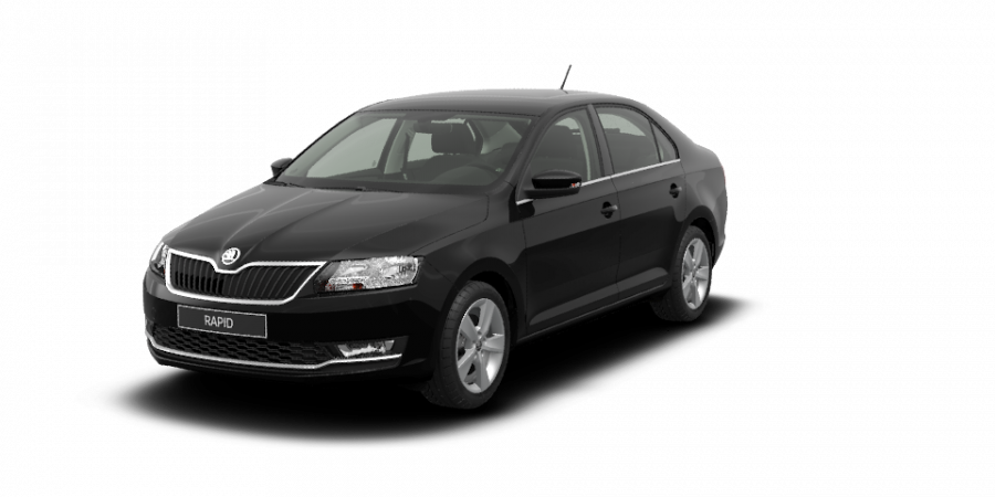 Škoda Rapid, 1,0 TSI 81 kW 6-stup. mech., barva černá