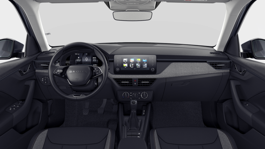 Škoda Kamiq, 1,0 TSI 85 kW 6° manuální, barva šedá