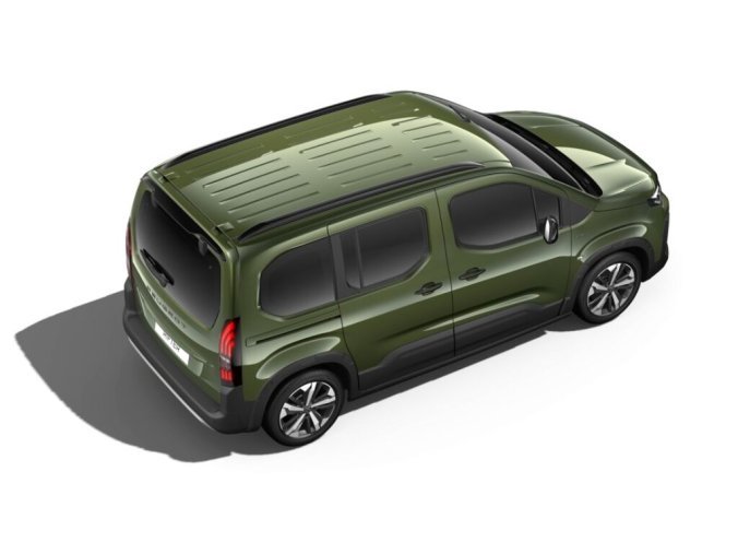 Peugeot Rifter, Peugeot Rifter GT, 130k, 7míst, Techno+, barva zelená