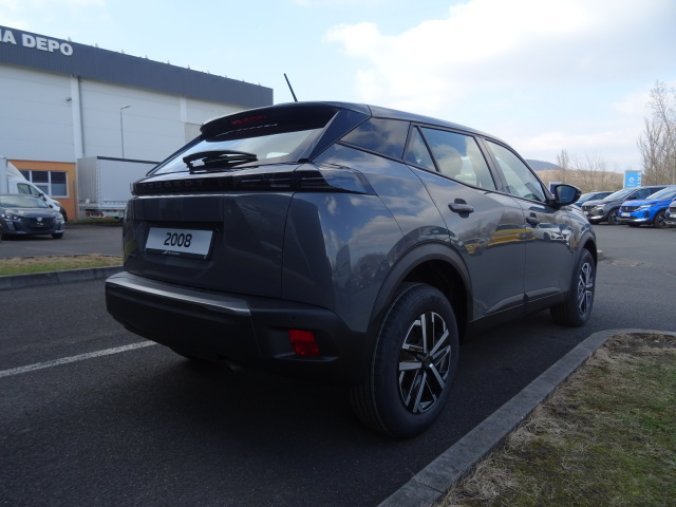 Peugeot 2008, ACTIVE 1.2 PureTech MAN6 100k, barva šedá