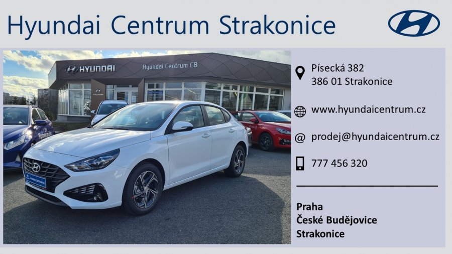 Hyundai i30, 1,0 T-GDI 88 kW (95 NAT) 6 st. man, barva bílá